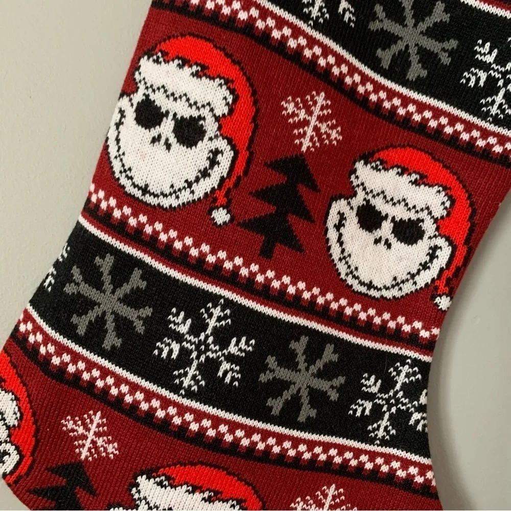 NWT. DISNEY Nightmare Before Christmas Jack Skellington 20” Knit Stocking